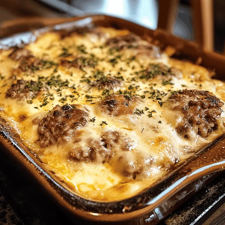 Amish Hamburger Steak Bake