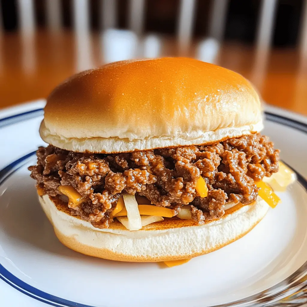 Make dinner fun with these Big Mac Sloppy Joes! Juicy beef, gooey cheese, and delicious special sauce come together to create a messy, unforgettable meal. Perfect for family nights or casual get-togethers. Save this easy recipe to add a twist to your burger nights and impress your friends with your culinary creativity!
