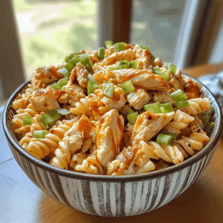 Buffalo Chicken Pasta Salad