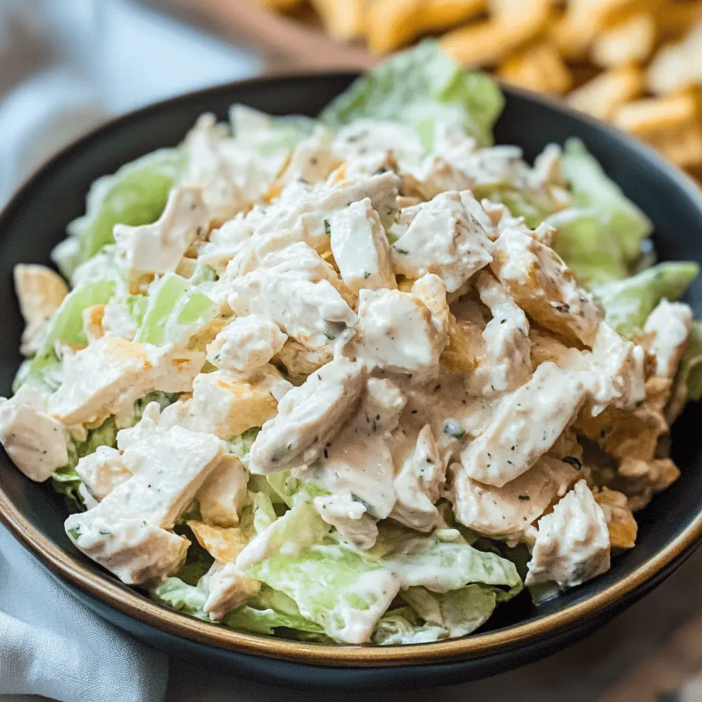 Classic Chicken Salad Recipe for Easy Lunch