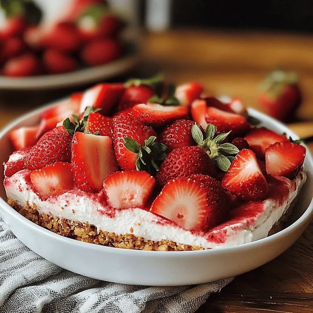 Get ready to enjoy a delightful Fresh Strawberry Yum Yum that bursts with summer flavors! This easy dessert features creamy layers and fresh strawberries, making it a perfect treat for picnics or family gatherings. Save this recipe to impress your guests with a refreshing dessert any time of the year!