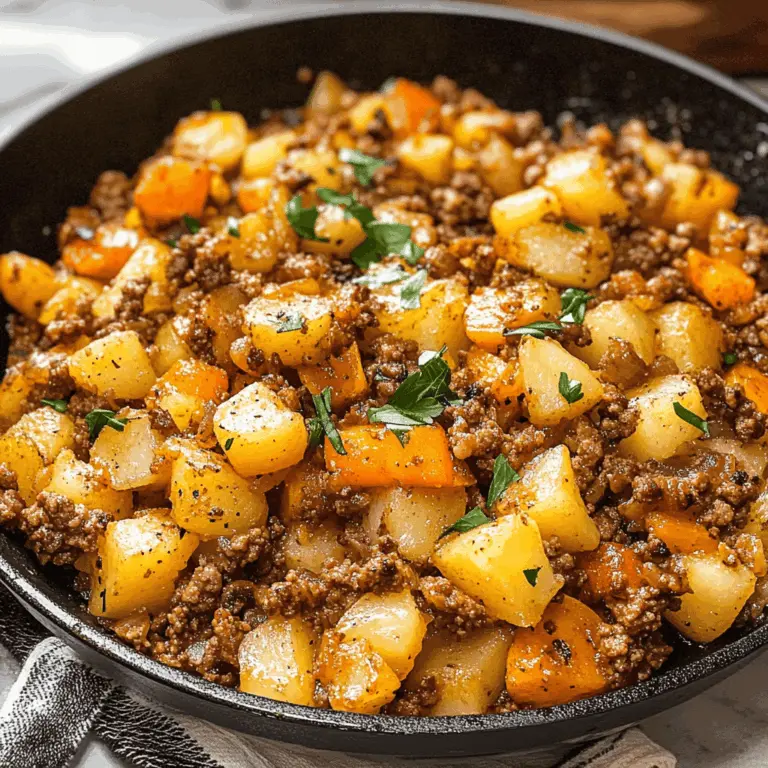 Ground Beef And Potatoes