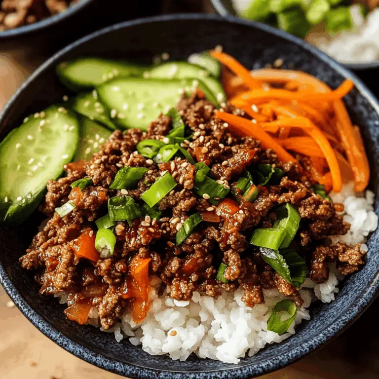 Ground Beef Bulgogi