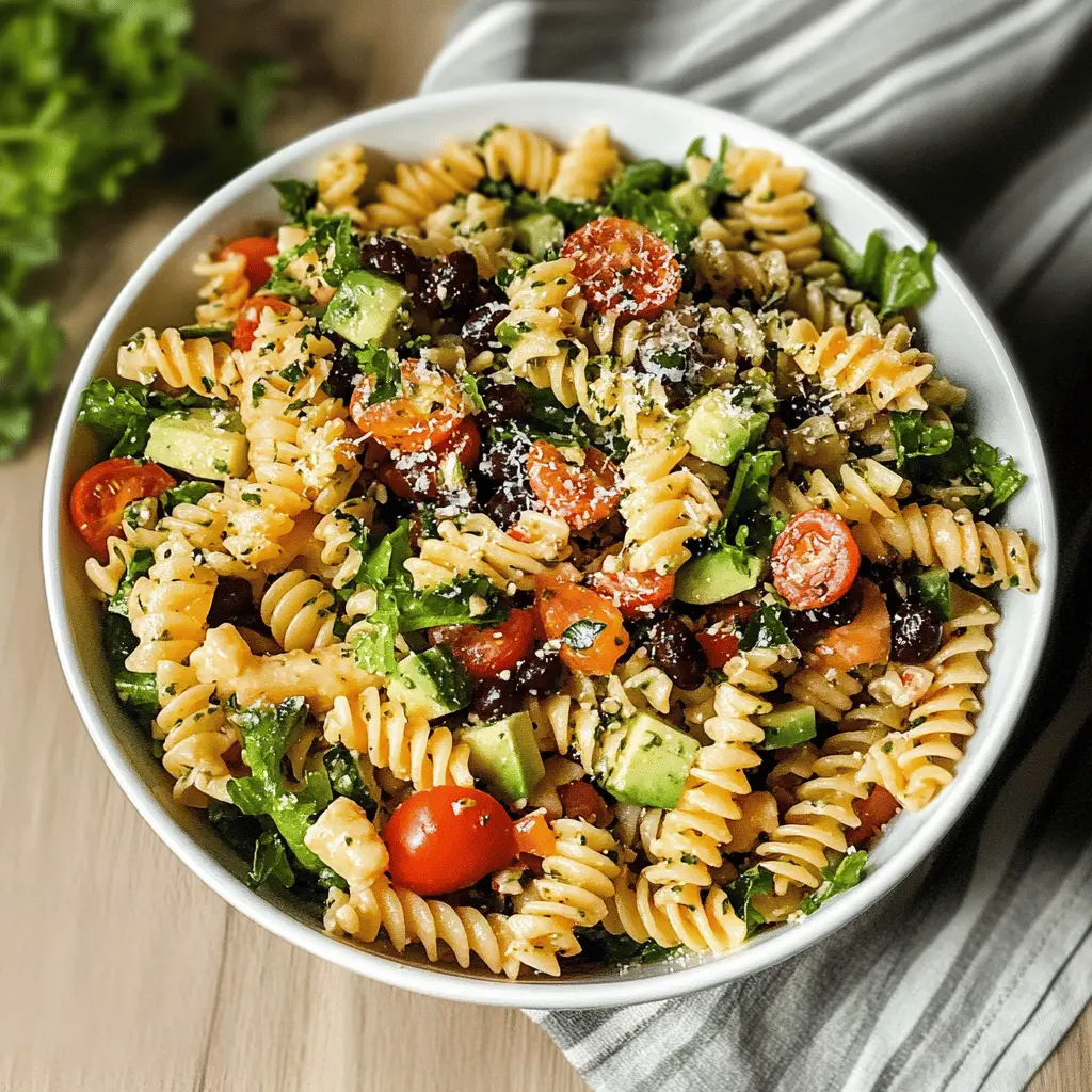 Looking for a fresh and filling dish? This High Protein Pasta Salad combines whole grain pasta, colorful veggies, and lean proteins like chicken or chickpeas, making it perfect for a quick lunch or a light dinner. With its vibrant flavors and crunchy texture, it’s sure to be a hit! Save this recipe for your next meal prep or picnic and enjoy a nutritious boost!