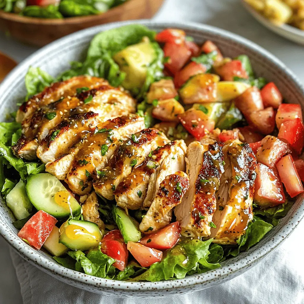 Easy Honey Mustard Chicken Salad Recipe