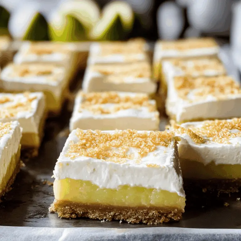 Key Lime Pie Bars