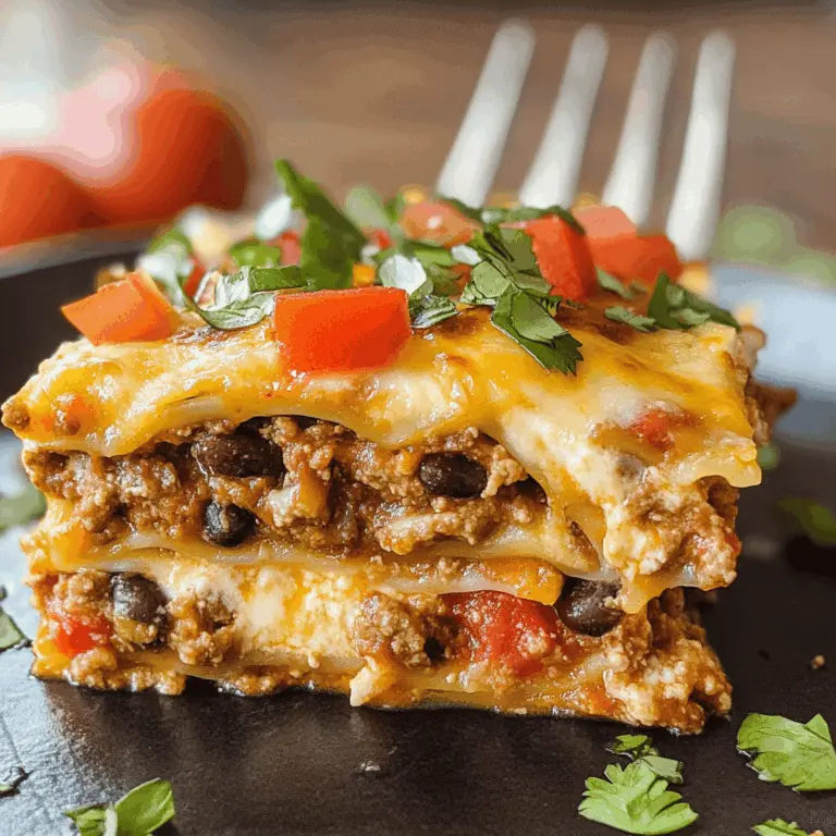 Mexican Lasagna