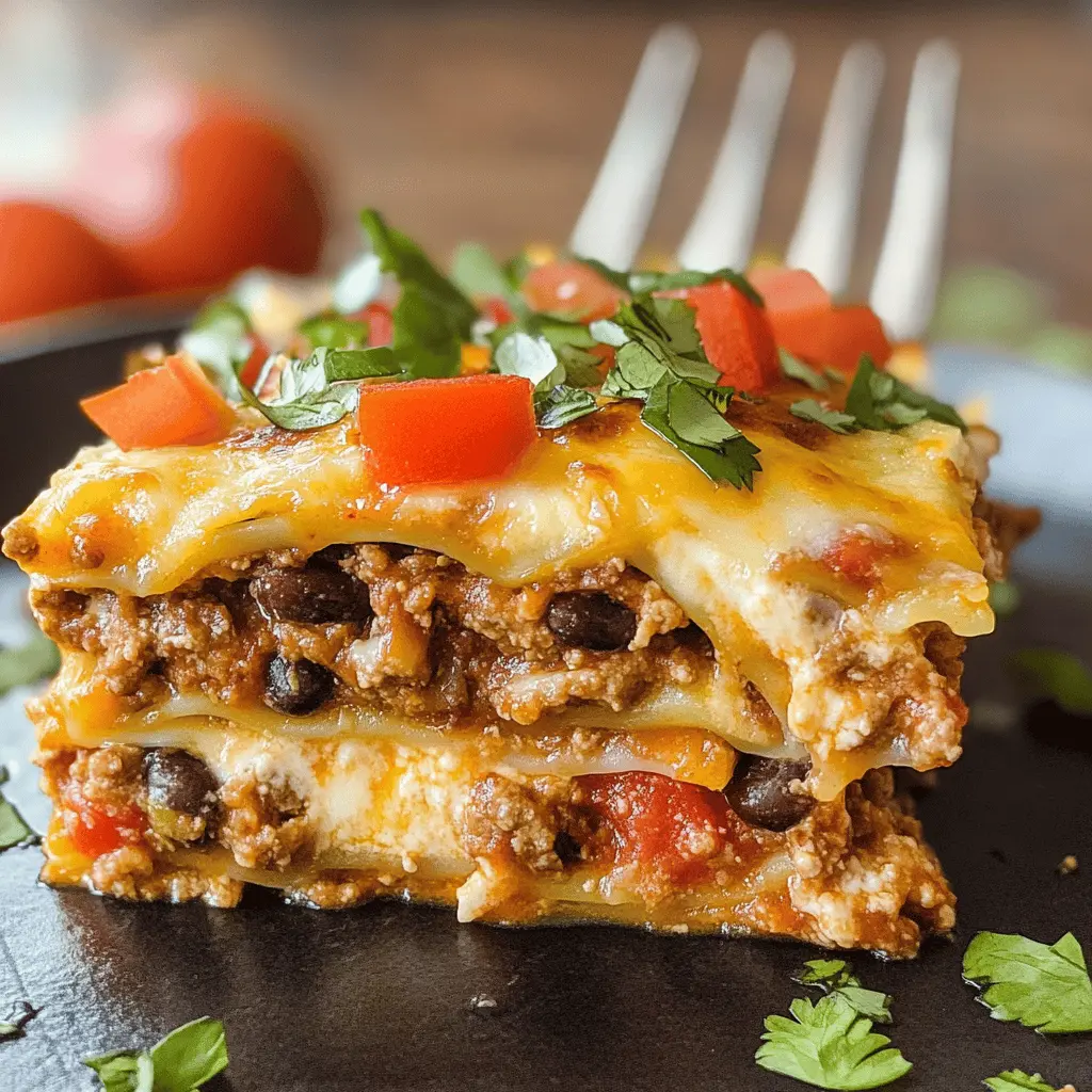 Layered with bold Mexican flavors, this Mexican Lasagna is a delightful twist on a classic favorite! With tortillas, seasoned ground beef, black beans, and cheesy goodness, it’s perfect for a family dinner or a potluck. Save this recipe for a cozy night in or to impress your friends at your next gathering!