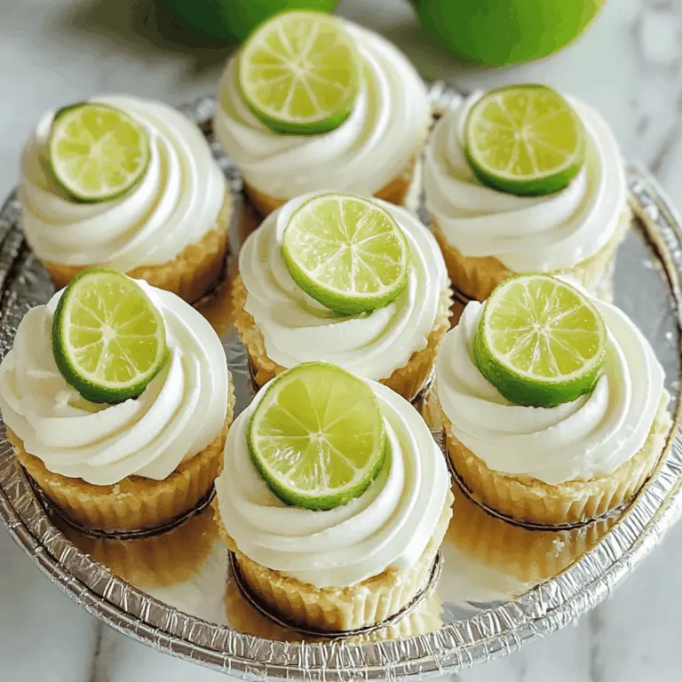 No-bake Mini Key Lime Pies Recipe
