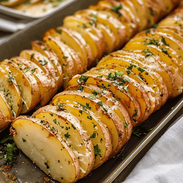 Sliced Baked Potatoes