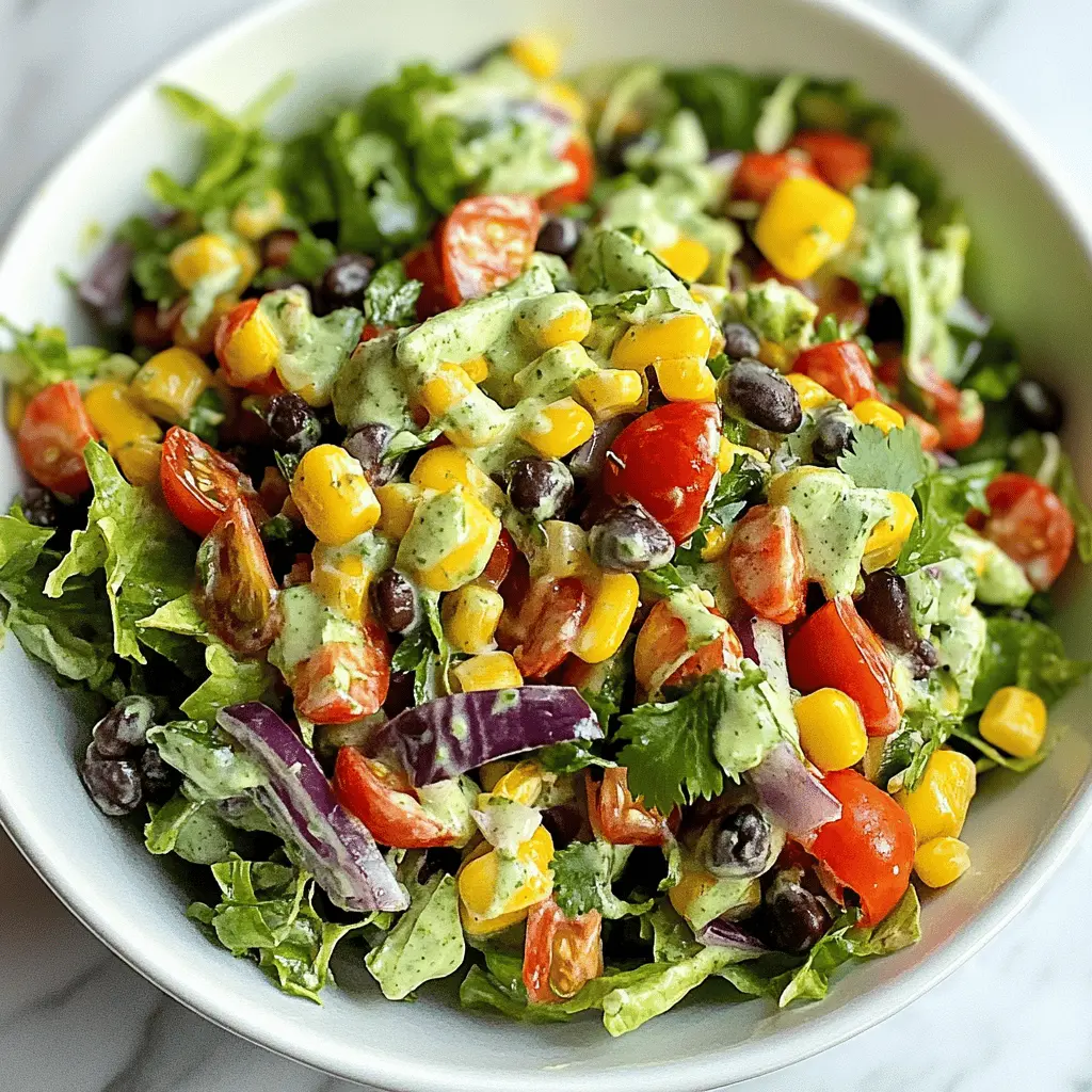 Fresh, vibrant, and packed with flavor, this Southwestern Chopped Salad is a must-try! Loaded with crisp veggies, black beans, and a zesty cilantro-lime dressing, it's perfect for lunch or a side dish at your next BBQ. Save this recipe to enjoy a deliciously healthy meal anytime you need a refreshing pick-me-up!