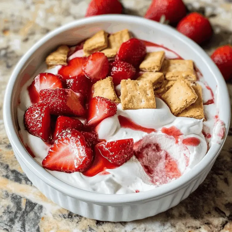 Strawberry Cheesecake Dip