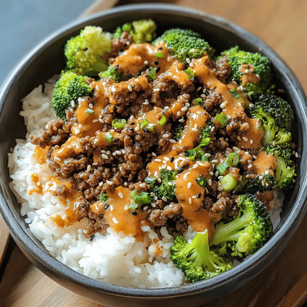 This Teriyaki Ground Beef and Broccoli recipe is a delightful mix of savory flavors and fresh ingredients. Featuring tender ground beef, vibrant broccoli, and a homemade yum yum sauce, it's perfect for weeknight dinners or meal prep. Don’t forget to save this tasty dish for an easy and satisfying meal anytime!