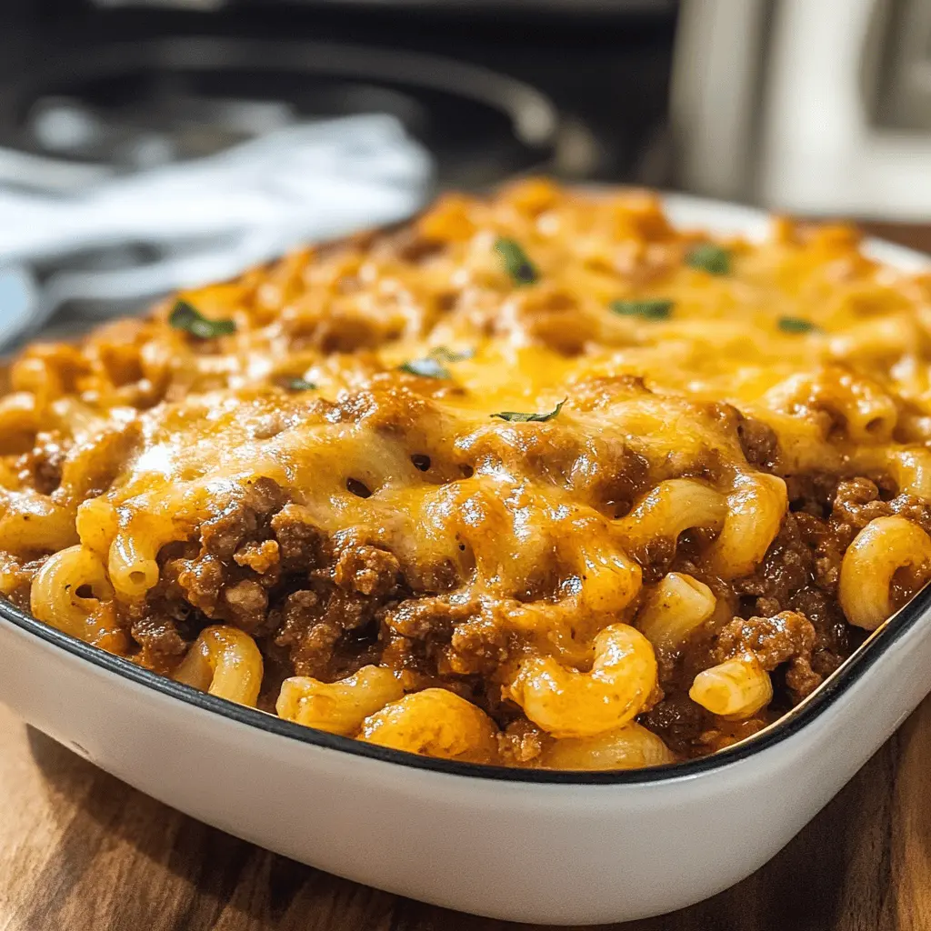 Say goodbye to store-bought with this easy homemade Beefaroni recipe! Made with lean ground beef, rich tomato sauce, and tender pasta, this comforting dish is perfect for busy weeknights. Quick to prepare and packed with flavor, it’s a family favorite that brings smiles to the dinner table. Save this recipe for a cozy night in or a satisfying meal anytime!