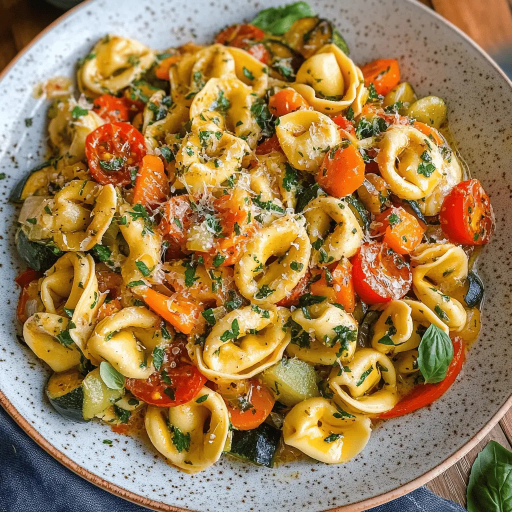 Get ready for a delicious meal with this Tortellini with Sautéed Vegetables recipe! Featuring fresh tortellini paired with vibrant bell peppers, zucchini, and spinach, this dish is both colorful and nutritious. Perfect for a quick weeknight dinner or a cozy weekend gathering, save this recipe for a tasty pasta experience!