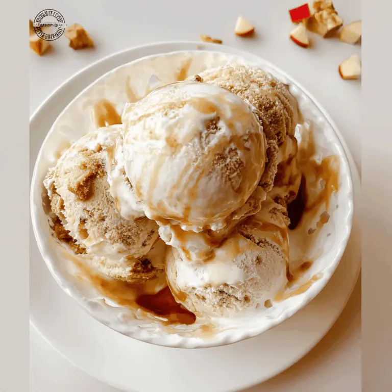 Easy Homemade Apple Pie Ice Cream Recipe
