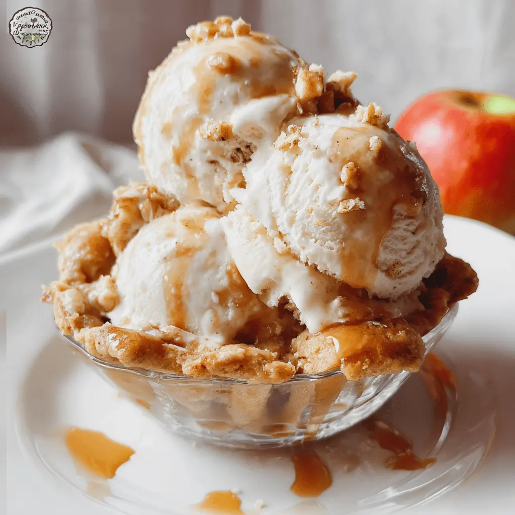 Easy Homemade Apple Pie Ice Cream Recipe