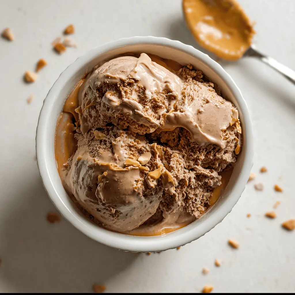 Easy Ninja Creami Chocolate Peanut Butter Ice Cream