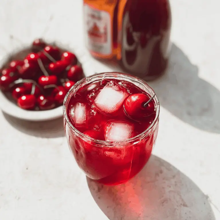 Easy Refreshing Cherry Iced Tea Recipe