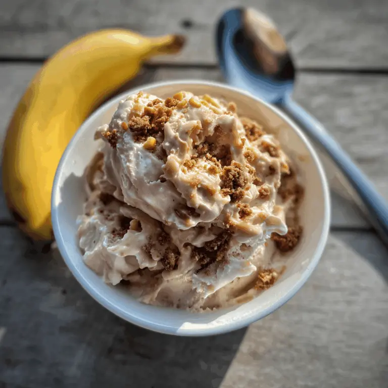 Easy Cottage Cheese Peanut Butter Ice Cream