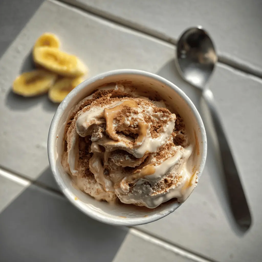 Easy Cottage Cheese Peanut Butter Ice Cream
