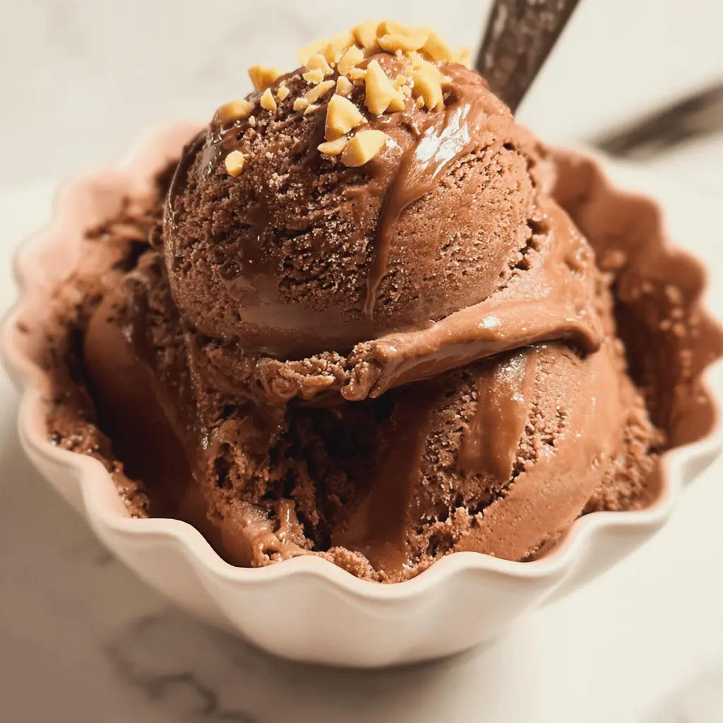 Easy Chocolate Nutella Gelato Recipe