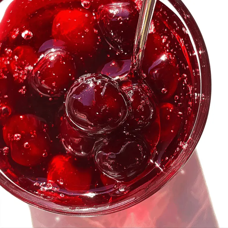 Easy Homemade Cherry Syrup Recipe