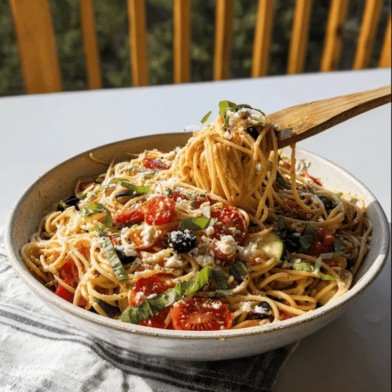 Easy California Spaghetti Salad Recipe