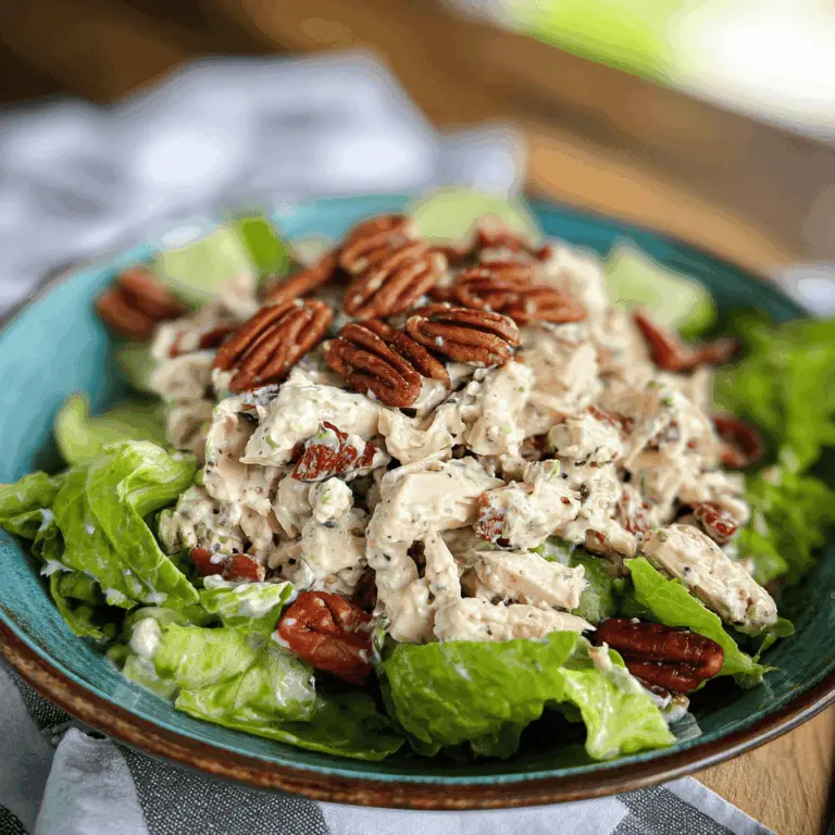 Easy Pecan Chicken Salad Recipe for Lunch