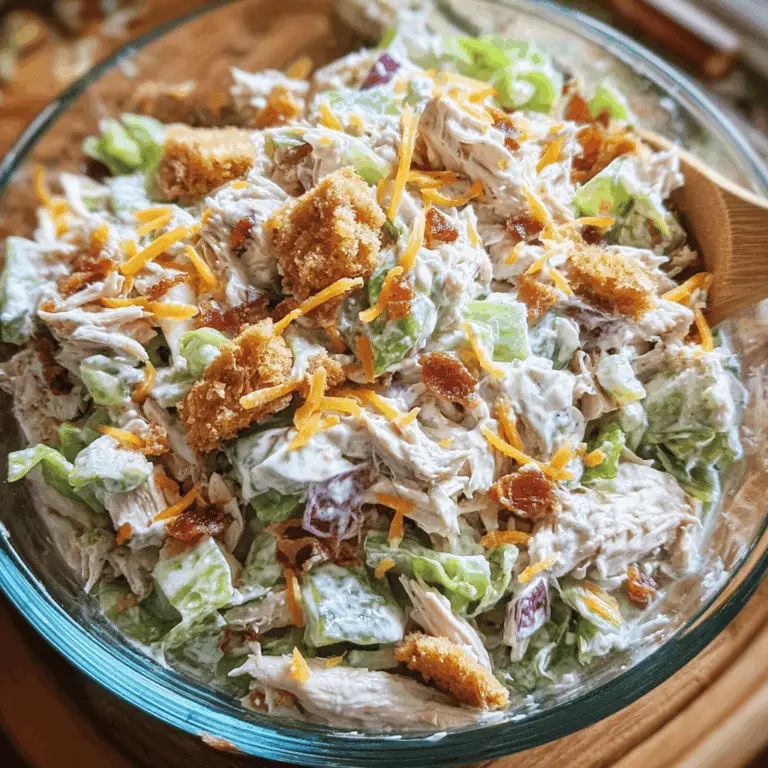 Easy Million Dollar Chicken Salad Recipe