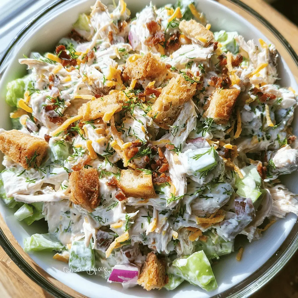 Easy Million Dollar Chicken Salad Recipe
