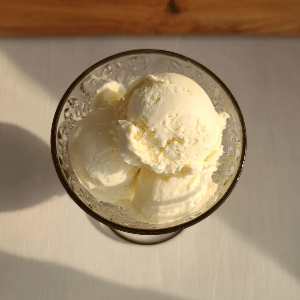 Easy Homemade Vanilla Ice Cream Recipe
