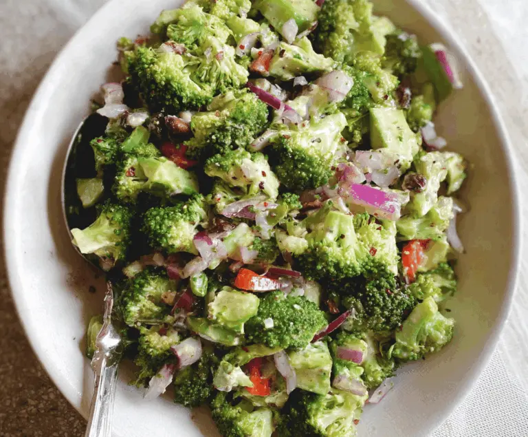 Easy Healthy Broccoli Salad Recipe