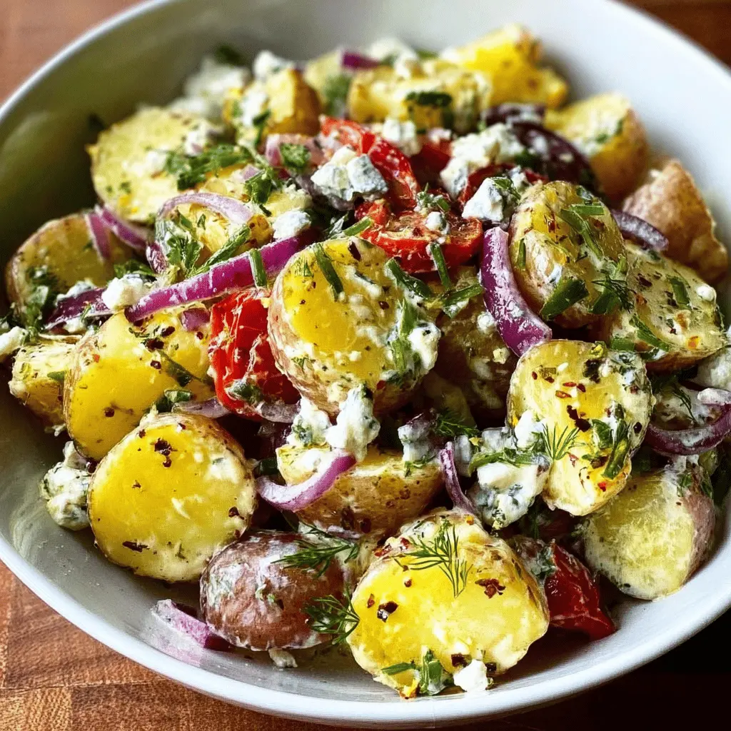 Easy 25-Minute Greek Potato Salad Recipe