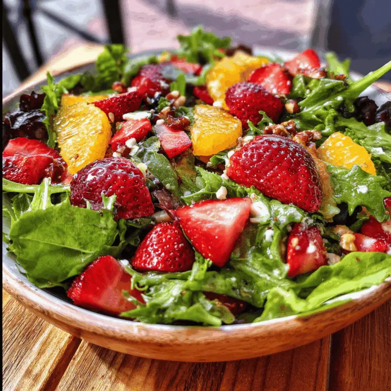 Easy Summer Strawberry Salad Recipe