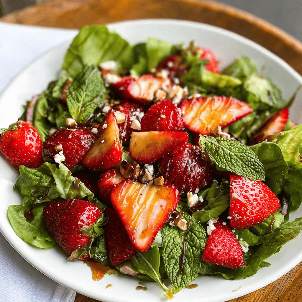 Easy Summer Strawberry Salad Recipe