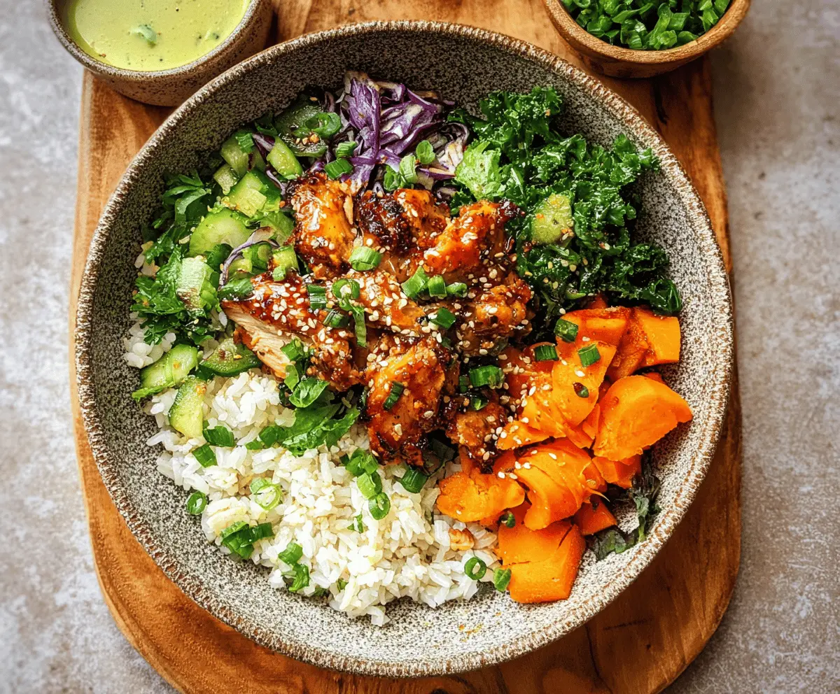 Easy Hot Honey Chicken Bowls Recipe