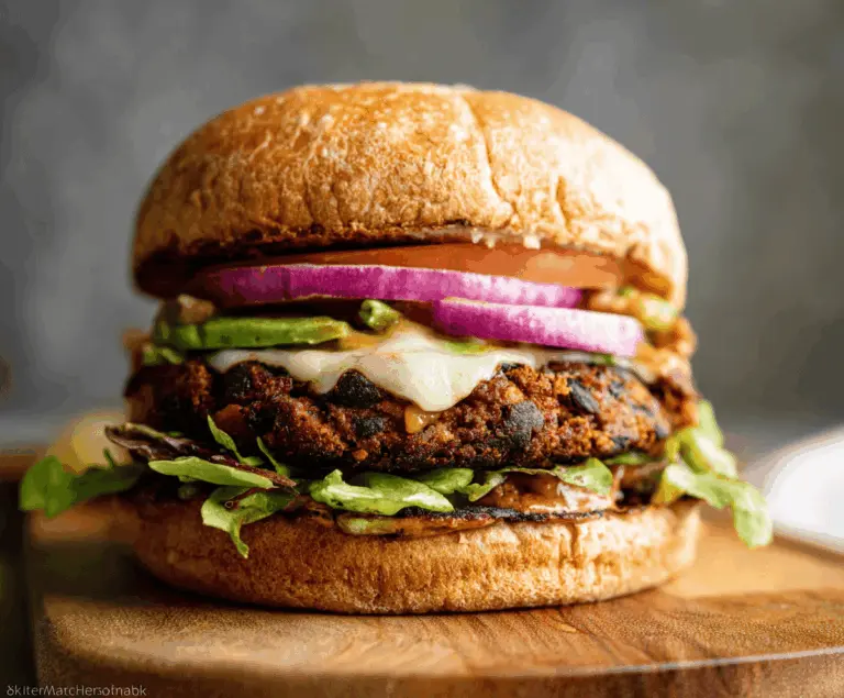 Easy Healthy Black Bean Burger Recipe