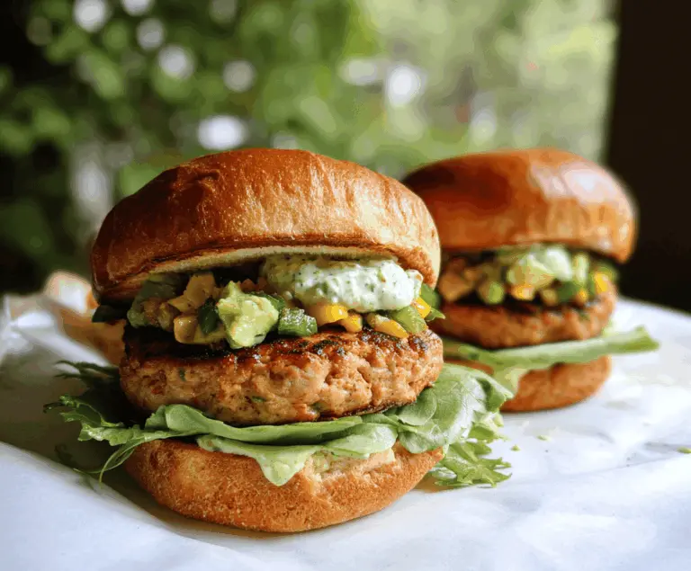 Easy Honey Jalapeño Turkey Burgers with Creamy Avocado