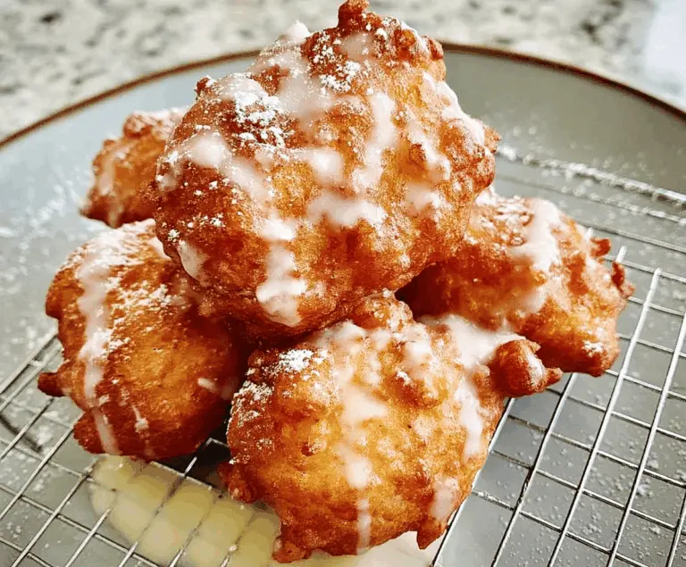 Easy Homemade Peach Fritters Recipe