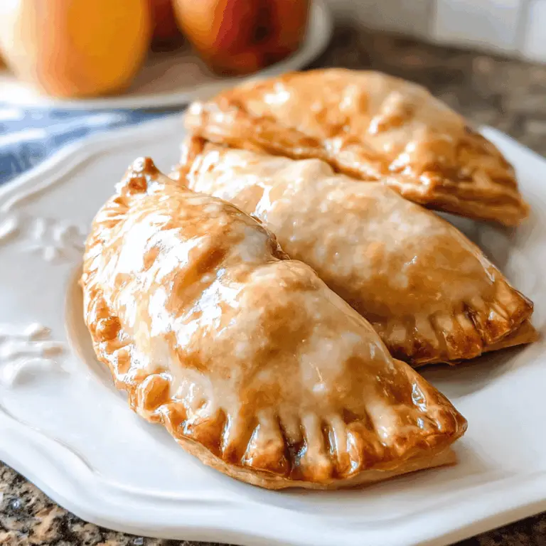 Easy Homemade Peach Hand Pies Recipe