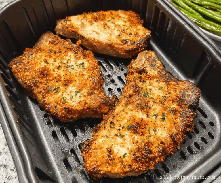 Easy Crispy Air Fryer Pork Chops Recipe