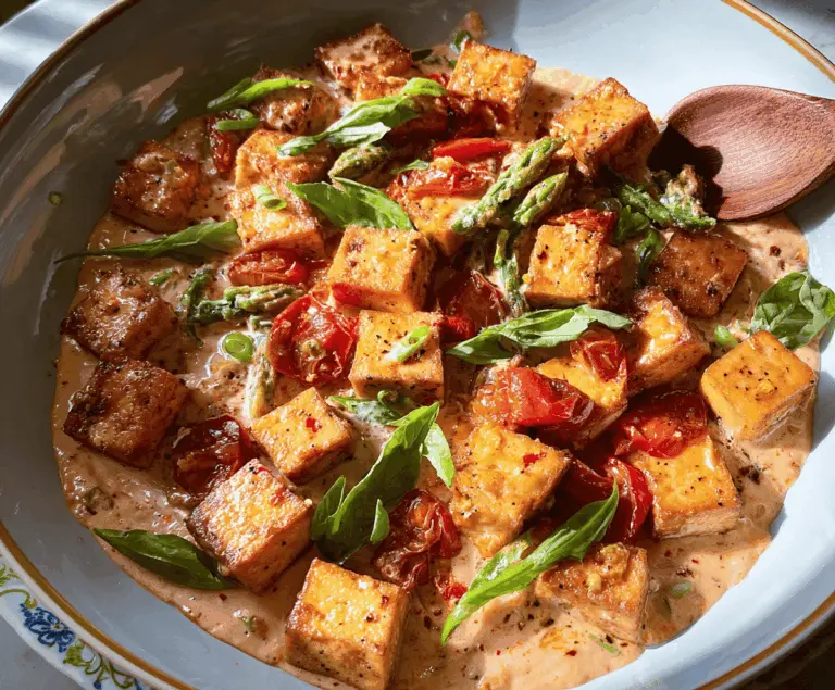 Creamy Marry Me Tofu Recipe – Easy & Delicious