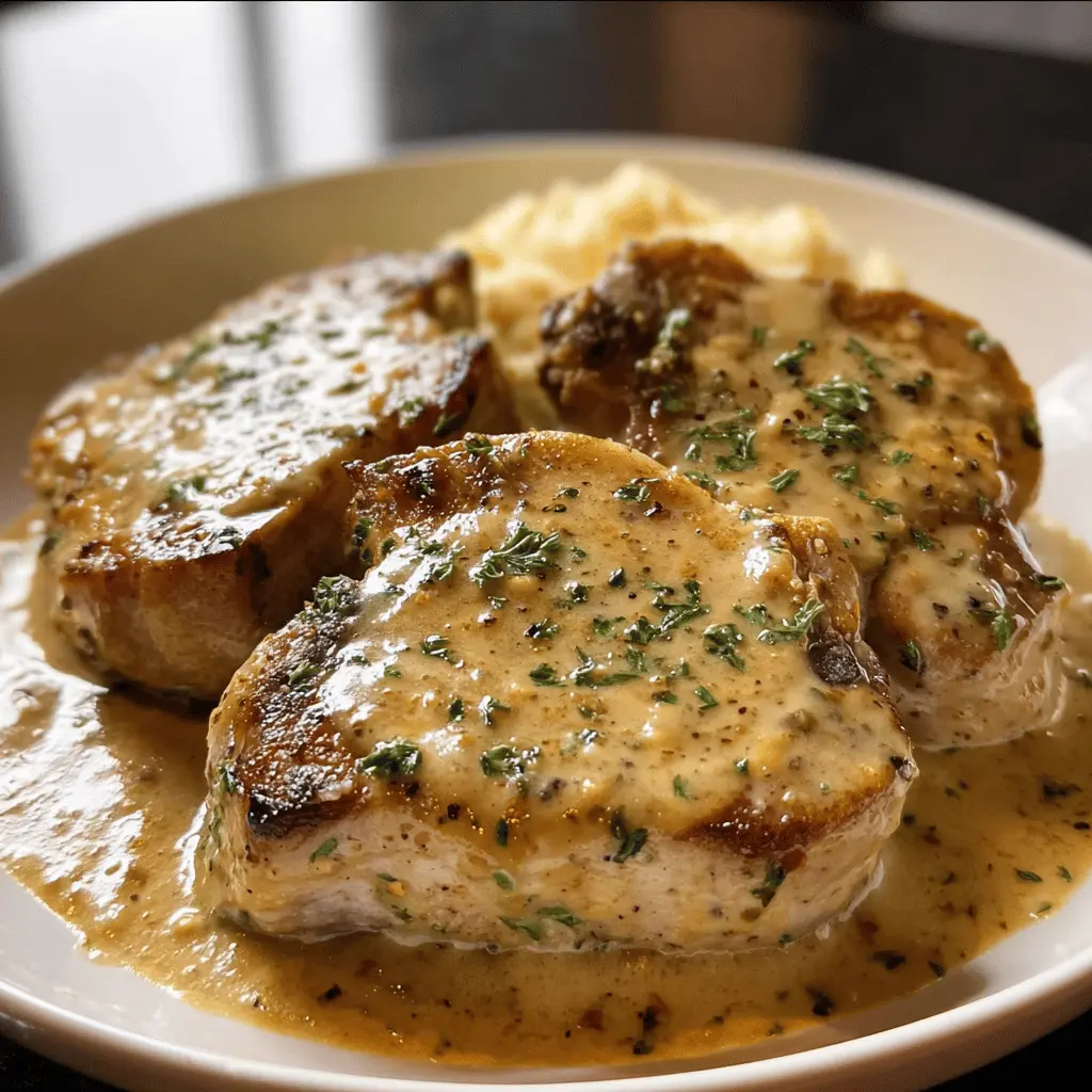 Creamy Ranch Slow Cooker Pork Chops Recipe
