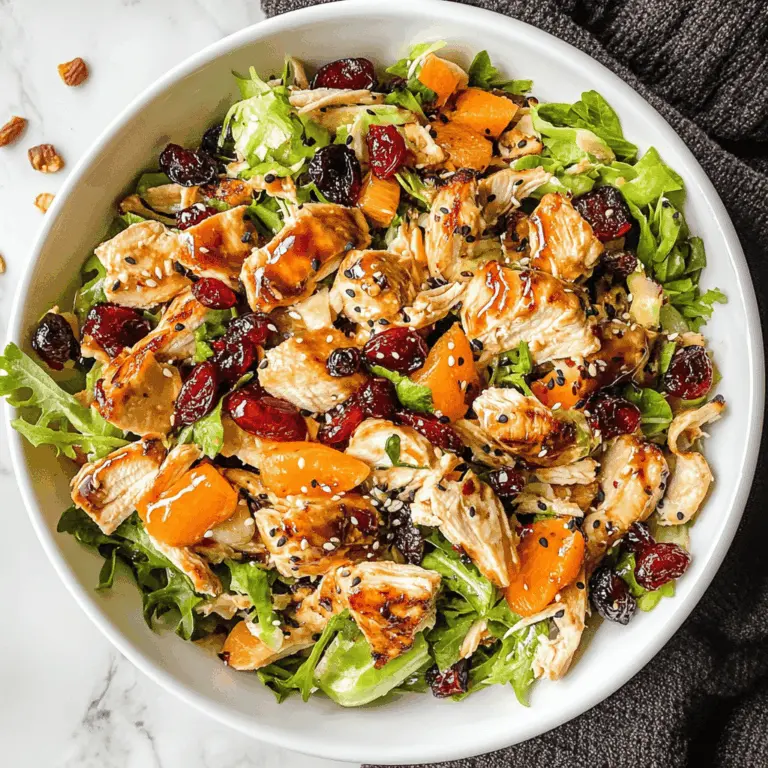 Easy Asian Chicken Cranberry Salad Recipe
