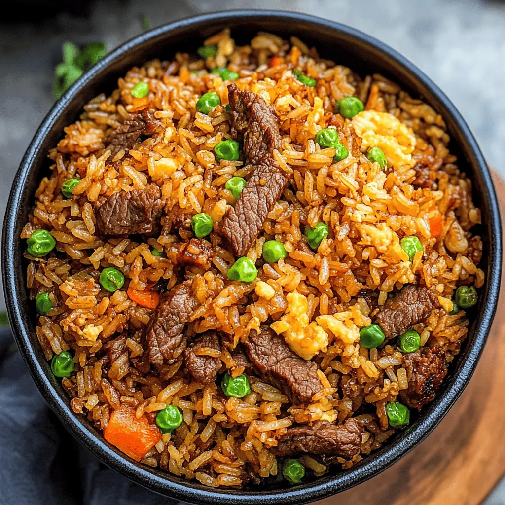 Easy Beef Fried Rice Recipe for Quick Dinners