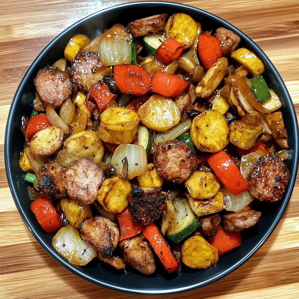 Easy Blackstone Cowboy Stir Fry Dinner