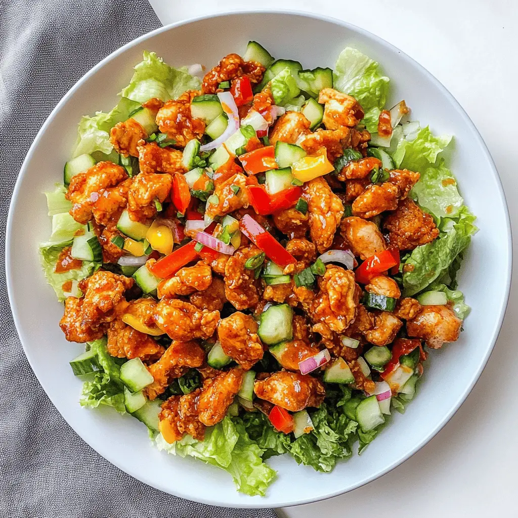 Easy Honey Hot Chicken Salad Recipe
