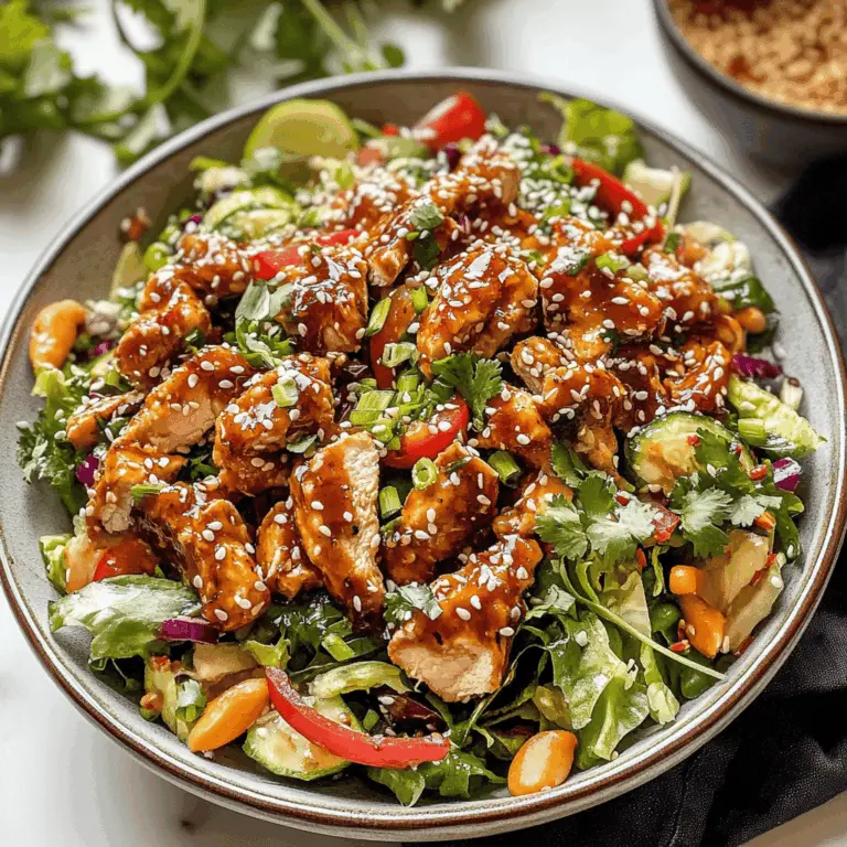 Easy Sesame Chicken Salad Recipe