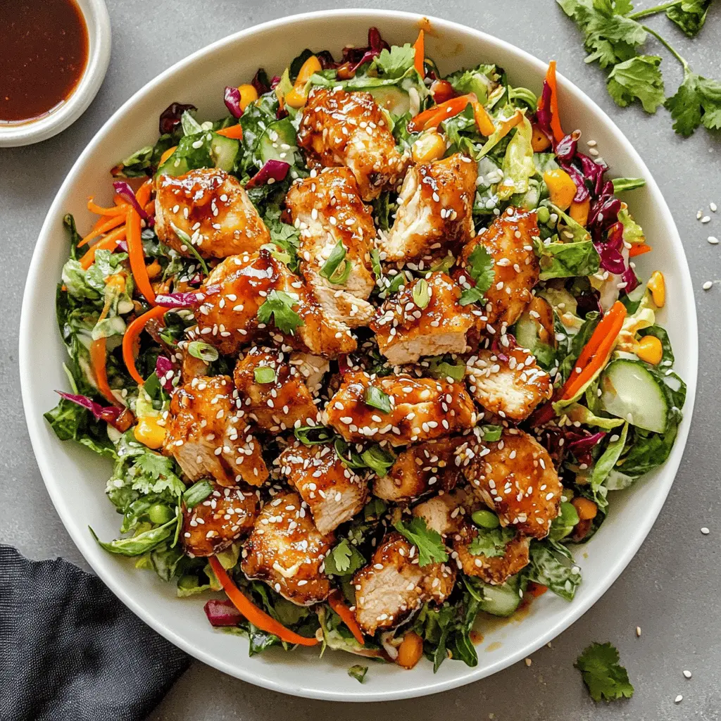 Easy Sesame Chicken Salad Recipe